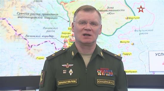 科纳申科夫视频声明截图 央视新闻 图